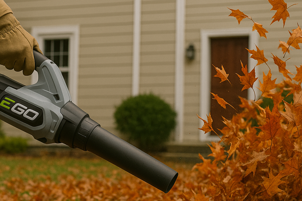 Fall Cleanup with Ego Tools Leaf Blower