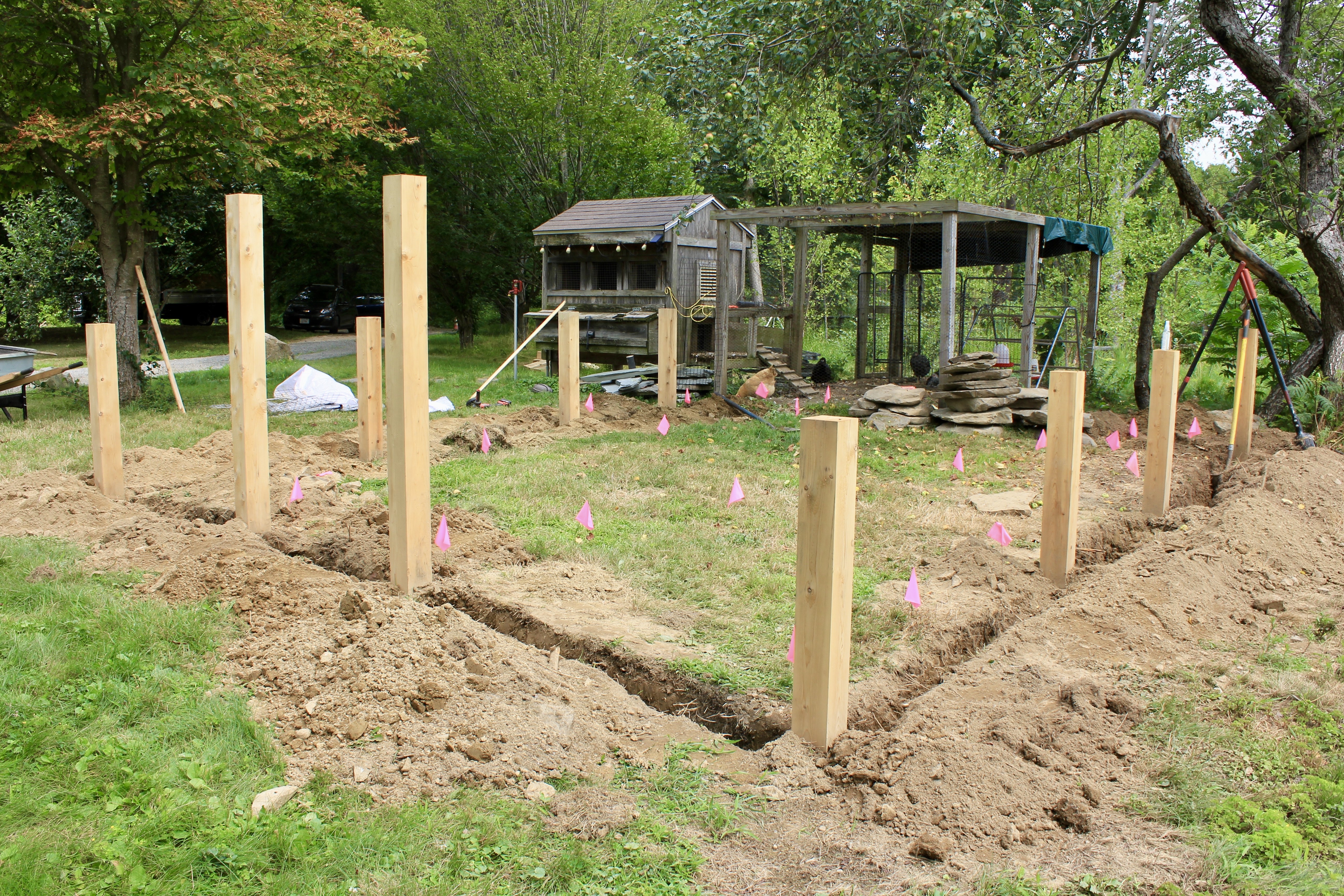 Woodworking cedar fencing and construction landscape Newbury ma