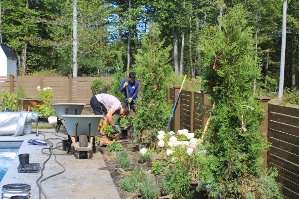 Hardscape landscaping jmj gardens Massachusetts