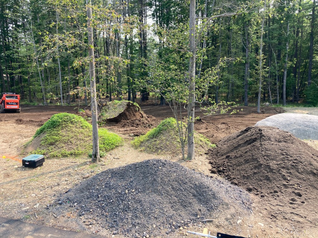 and excavation, heavy equipment, lawn installation, kittery maine