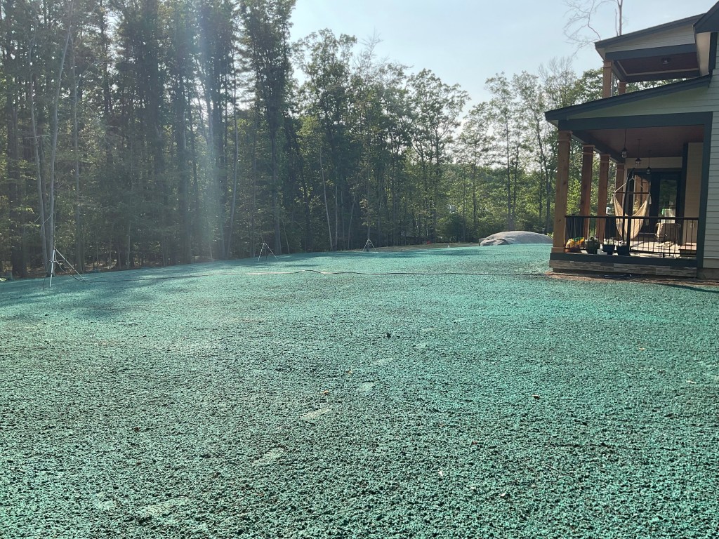 land excavation, heavy equipment, lawn installation, kittery maine